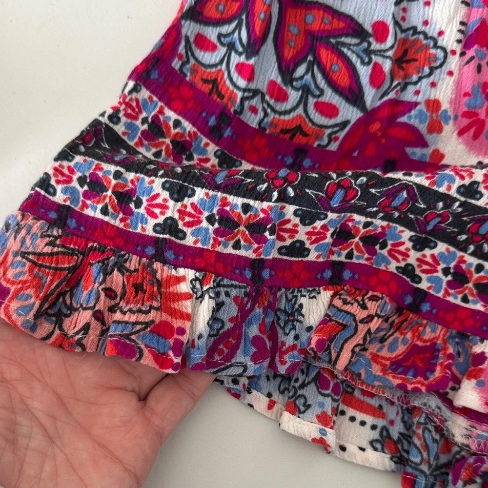 Altar'd State Multicolor Floral romper - Picture 6 of 6